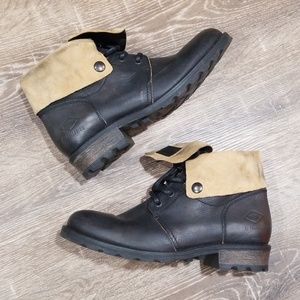 PLDM By Palladium leather distressed boots 7.5